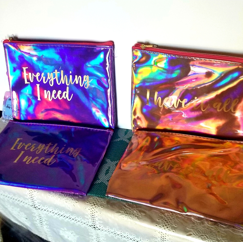 Cosmetic, makeup bags,4 set